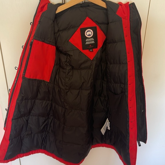 Canada goose knee length PARKA size 6 xs - Picture 5 of 9